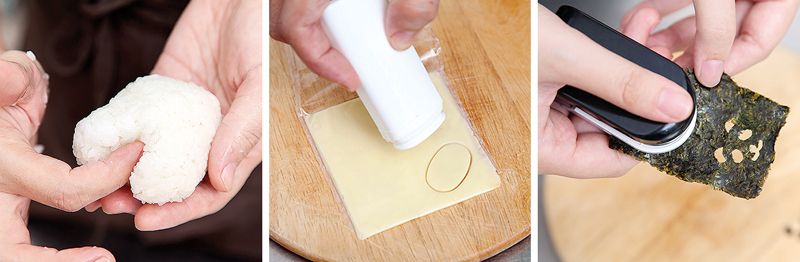 nặn cơm hình thú